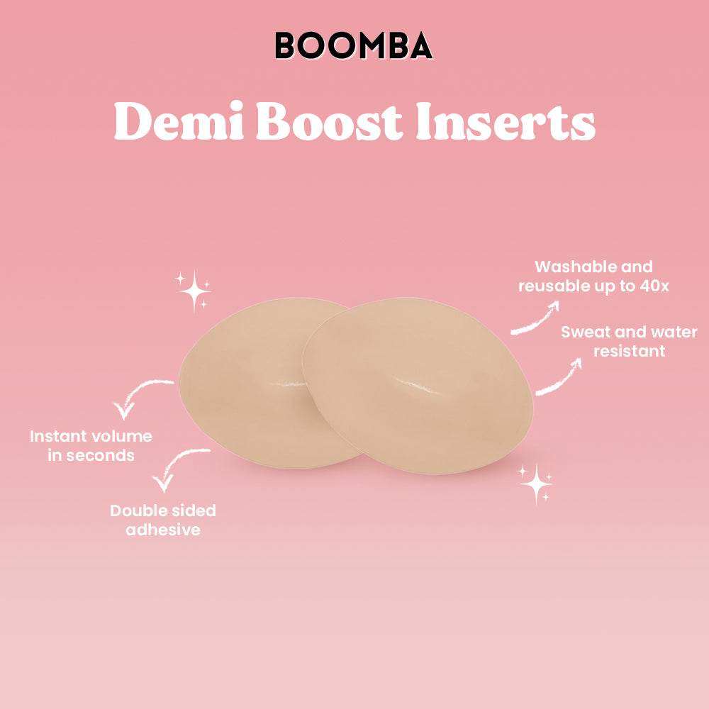 From D to an E cup with our Instant Volume Sticky Inserts