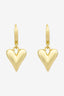 Amy Gold Heart Earrings
