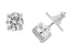 Ballet Silver Stud Earring