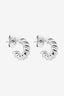 Phoebe Silver Rope Earrings
