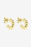 Phoebe Gold Rope Earrings