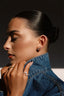 Luxe Audrey Climber Gold Earrings