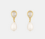 Saint Valentine - Eros Pear & Pearl Earrings