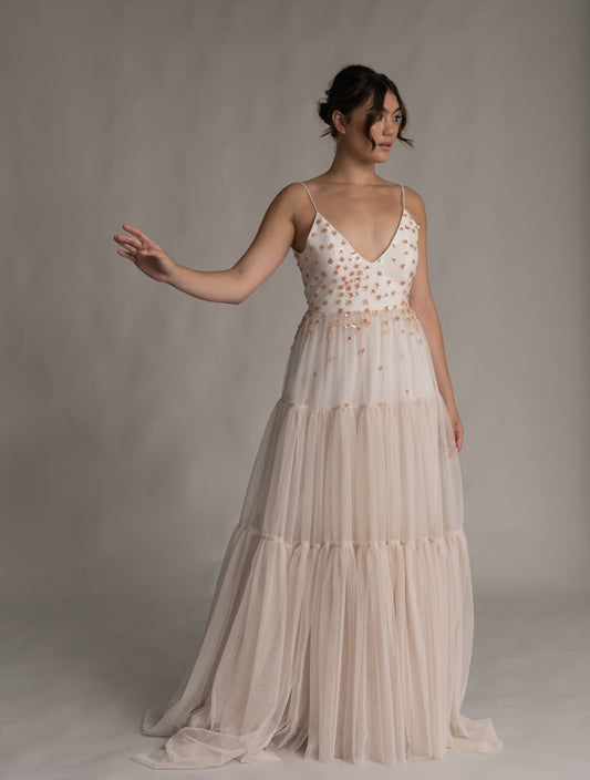Daisy 3-Tiered Gown