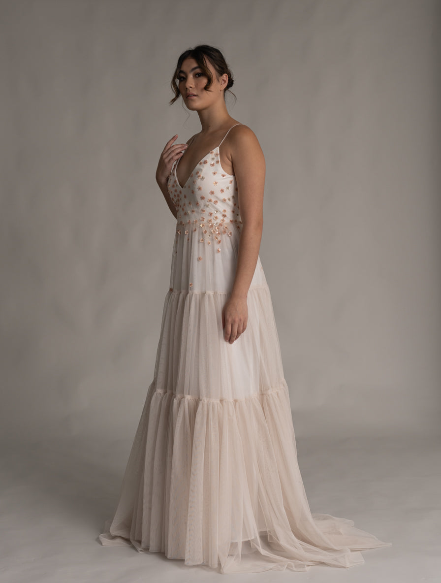 Daisy 3-Tiered Gown